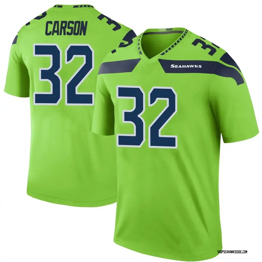 Nike Chris Carson Seattle Seahawks 