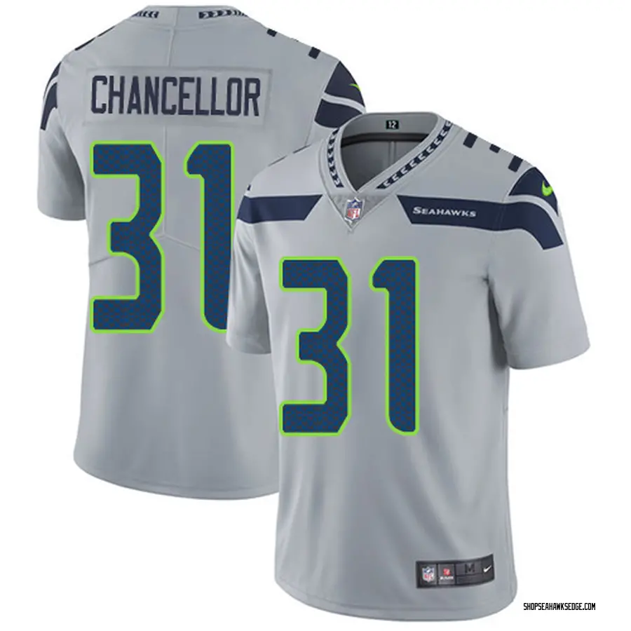 kam chancellor grey jersey